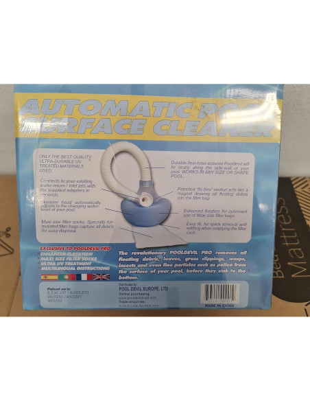 Limpiador Automático de Superficie de Piscina Pool Devil Pro