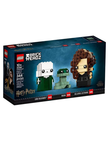 LEGO BrickHeadz Harry Potter Voldemort, Nagini y Bellatrix