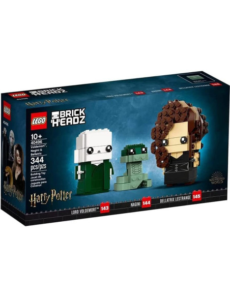 LEGO BrickHeadz Harry Potter Voldemort, Nagini y Bellatrix