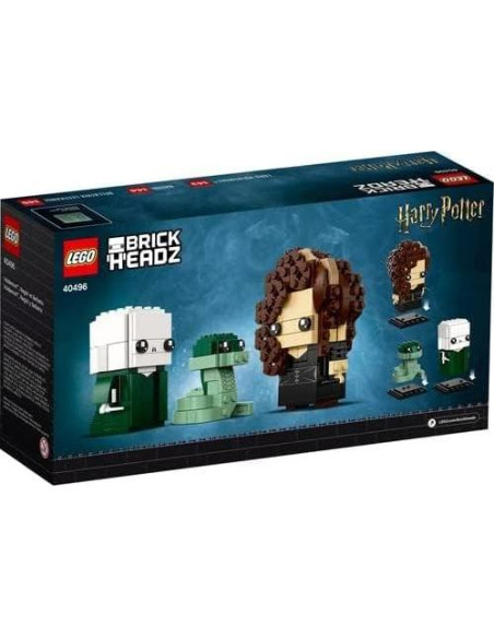 LEGO BrickHeadz Harry Potter Voldemort, Nagini y Bellatrix