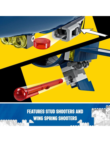 LEGO Marvel X-Men X-Jet 76281 - Juguete de Construcción 0.61 kg