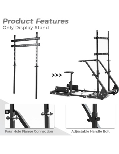Soporte de Monitor Hottoby Ajustable 32-55" para Simulador