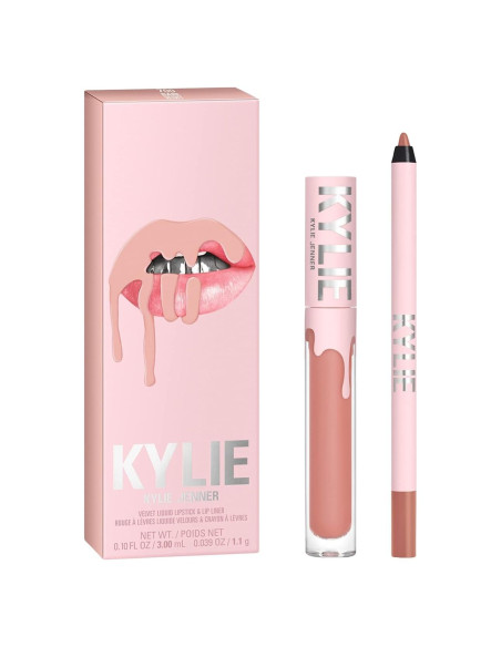 Kit de Labios Kylie Jenner - Desnudo, Pintalabios y Lápiz