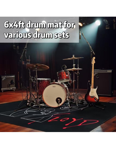 Alfombra de Batería RV MURTS 177x119 cm Antideslizante