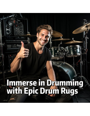 Alfombra de Batería RV MURTS 177x119 cm Antideslizante