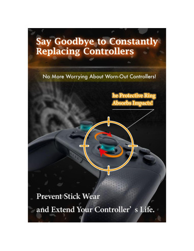 Anillos Protectores de Pulgar OniAim Silicona Rojo 8 Pzs