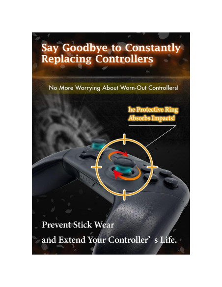 Anillos Protectores de Pulgar OniAim Silicona Rojo 8 Pzs