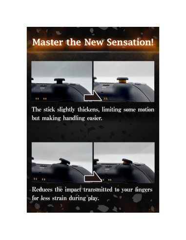 Anillos Protectores de Pulgar OniAim Silicona Rojo 8 Pzs