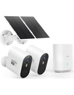 Cámara de Seguridad AOSU Sistema SolarCam Max 5MP Kit 2K 2