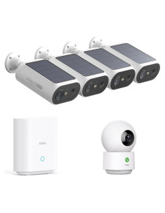 Cámara de Seguridad Inalámbrica AOSU 2K Solar para Hogar