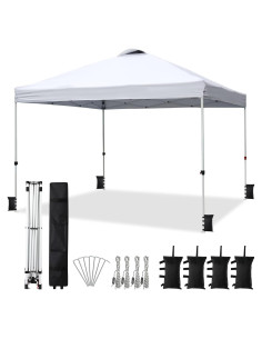 Carpa Plegable VINGLI 3x3m con Bolsa y Sacos de Arena