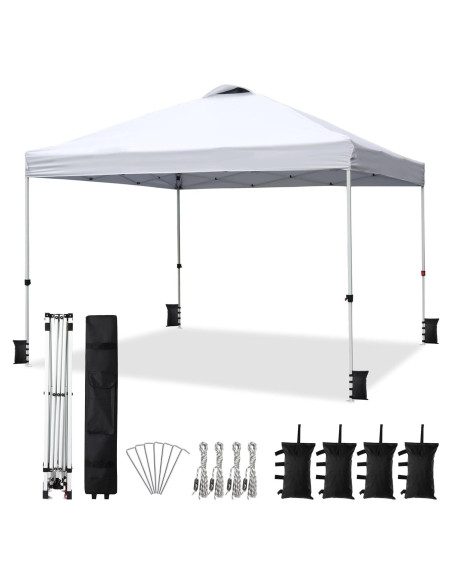 Carpa Plegable VINGLI 3x3m con Bolsa y Sacos de Arena