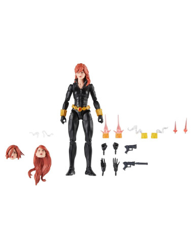 Figura de Acción Black Widow Marvel Legends Hasbro 15 cm