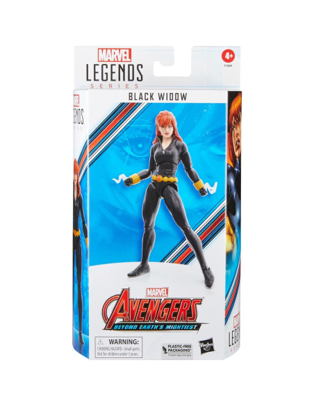 Figura de Acción Black Widow Marvel Legends Hasbro 15 cm