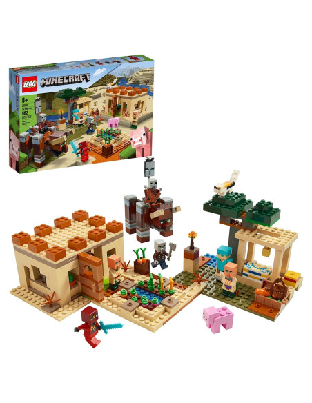 LEGO Minecraft Incursión de Illager 21160 - 562 Piezas LEGO Minecraft Incursión de Illager 21160 - 562 Piezas