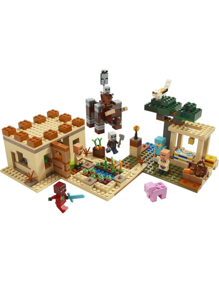 LEGO Minecraft Incursión de Illager 21160 - 562 Piezas LEGO Minecraft Incursión de Illager 21160 - 562 Piezas