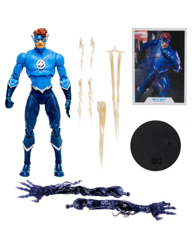 Figura McFarlane Toys DC 7in Wally West Speed Metal
