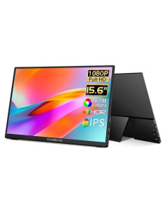 Monitor Portátil CAPERAVE 15.6'' FHD USB-C HDMI Viaje