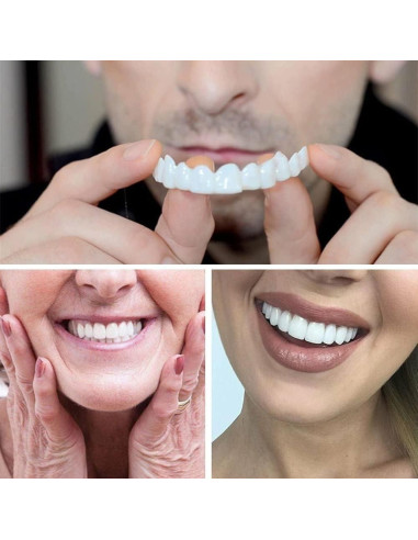 Cubierta de Dientes Falsos AIMUR Superior e Inferior 9x9cm