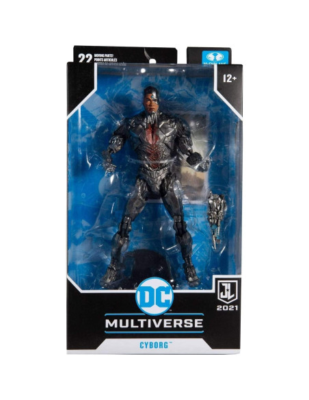 Figura de Acción McFarlane Cyborg 17.78 cm DC Justice League