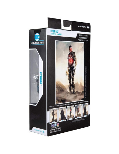 Figura de Acción McFarlane Cyborg 17.78 cm DC Justice League