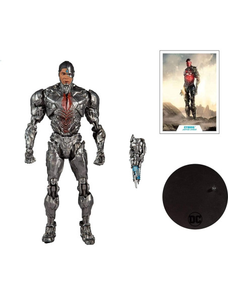 Figura de Acción McFarlane Cyborg 17.78 cm DC Justice League