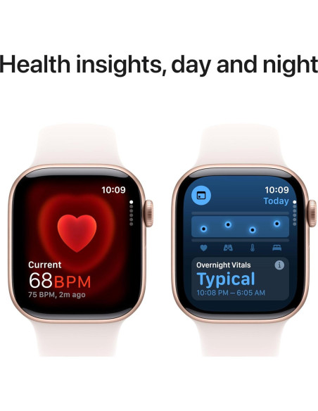 Apple Watch Series 10 GPS 42mm Aluminio Rosa Banda Rubor