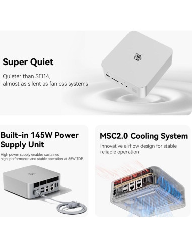 Beelink GTi12 Mini PC Intel i9 12900H 32GB 1TB 4K