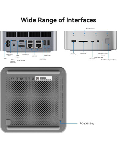 Beelink GTi12 Mini PC Intel i9 12900H 32GB 1TB 4K