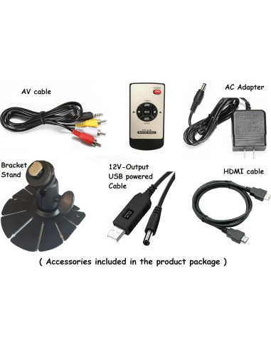 Monitor LONCEVON 7" HDMI VGA 1080P con altavoces