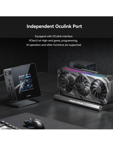 Mini PC AtomMan X7 Ti, Intel Core Ultra 9, 32GB RAM, 1TB SSD