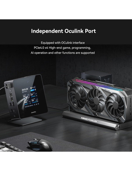 Mini PC AtomMan X7 Ti, Intel Core Ultra 9, 32GB RAM, 1TB SSD