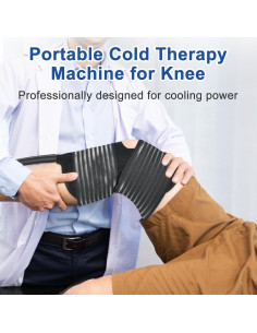 Máquina de Terapia Fría Egfvcbo para Rodilla 6.2L Batería 1800mAh 2