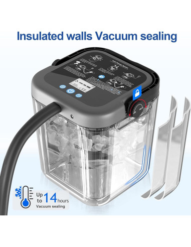 Máquina de Terapia Fría Egfvcbo para Rodilla 6.2L Batería 1800mAh