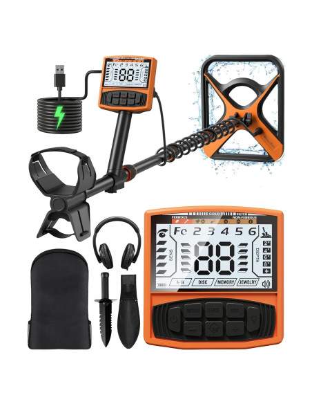 Detector de Metales DetectTrek M55 11" Impermeable 5 Modos