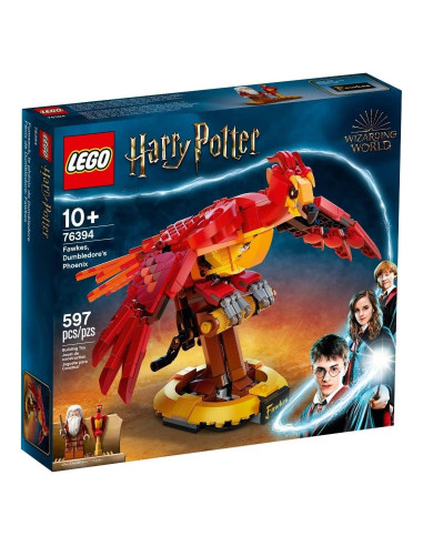 LEGO Harry Potter Fawkes el Fénix de Dumbledore 76394 35 cm