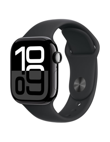 Apple Watch Series 10 GPS 42mm Aluminio Negro Fitness
