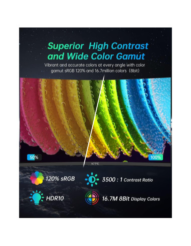 Monitor KTC H32S17 32" 2560x1440 170Hz Curvado