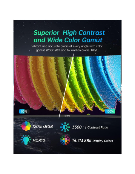 Monitor KTC H32S17 32" 2560x1440 170Hz Curvado