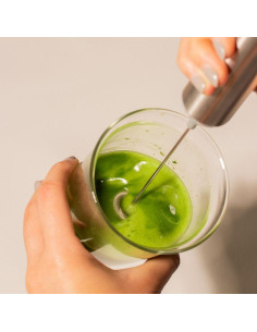 Batidor Eléctrico de Matcha Naoki - Espumador de Leche con 2 Cabezal 2