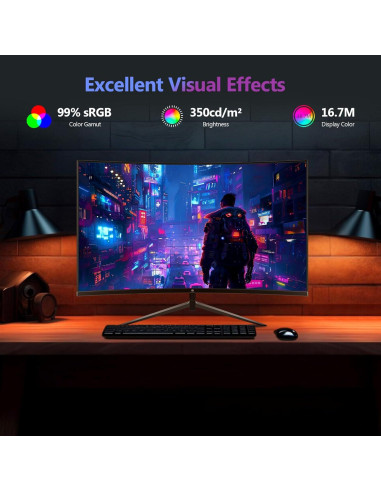 Monitor Curvo para Juegos Z-Edge UG27 27" FHD 200Hz 1ms
