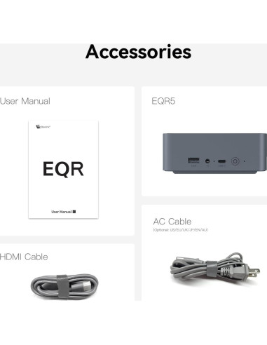 Mini PC Beelink EQR5 Ryzen 7 5825U 32GB RAM 500GB SSD