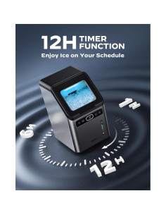 Máquina de Hielo Nugget Silonn SLIM30T 20 kg/día Autolimpieza 2