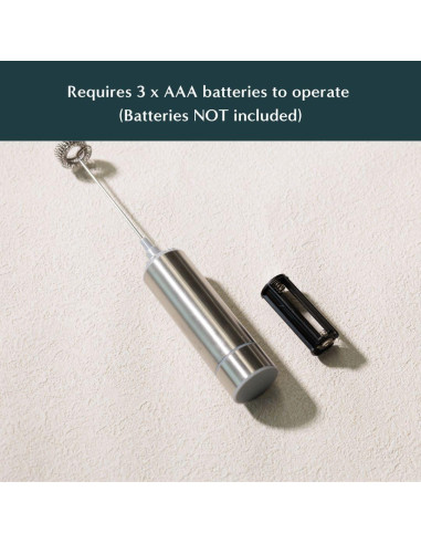 Batidor Eléctrico de Matcha Naoki - Espumador de Leche con 2 Cabezal