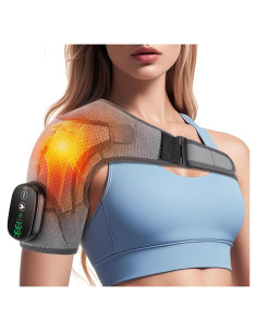 Faja Calentada Inalámbrica DeMoce para Hombros 3 Niveles