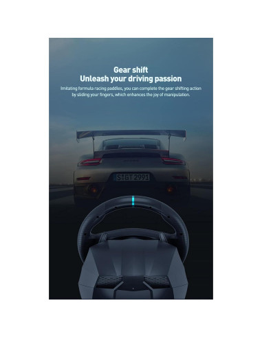 Volante de Carreras PXN V9 con Pedales y Palanca 270/900