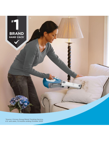 Aspiradora de mano inalámbrica BLACK+DECKER 16V CHV1410L