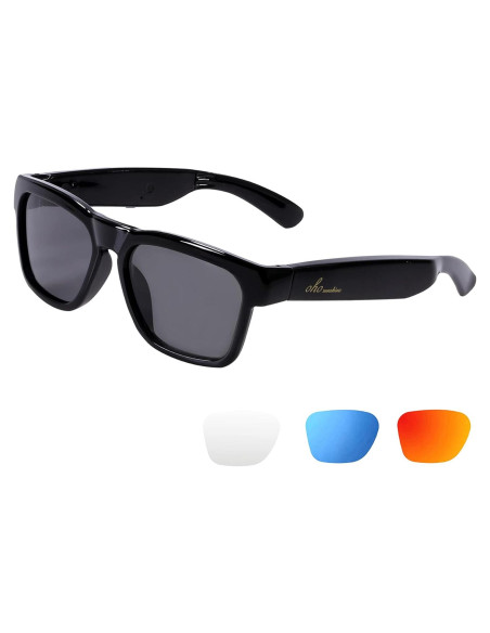 Gafas Inteligentes OhO A8 Pro Polarizadas Bluetooth UV400 Gafas Inteligentes OhO A8 Pro Polarizadas Bluetooth UV400