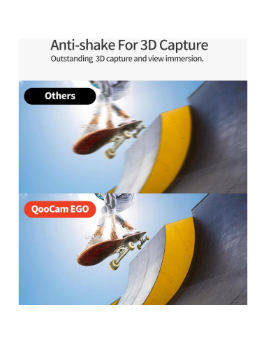 Cámara 3D KanDao QooCam EGO 24MP 8K 4K 60FPS Estabilizada