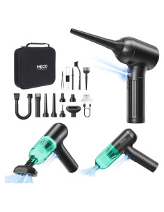 Soplador de Aire Comprimido MECO ELEVERDE 4 en 1 Verde